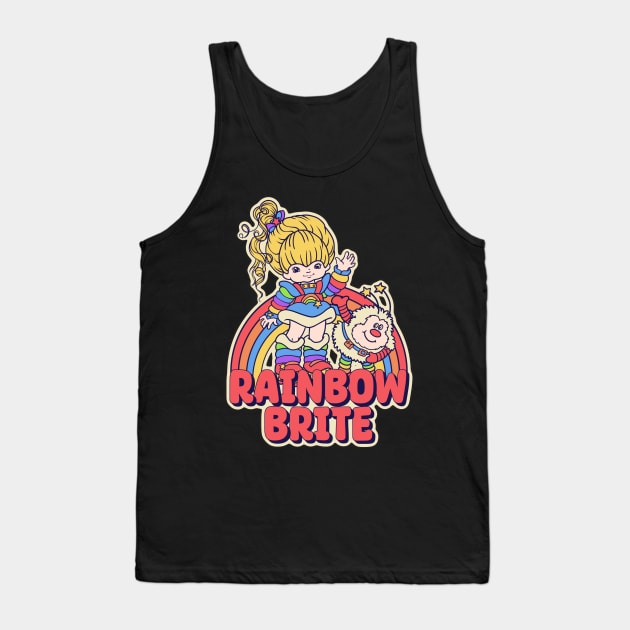 Rainbow Brite Tank Top by littlepdraws